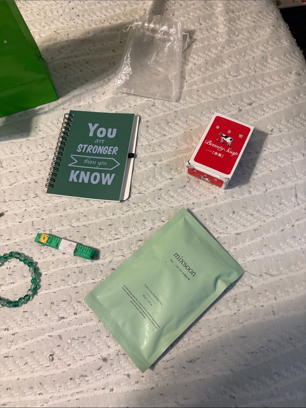 Green Inspirational Gift Set with Tumbler, Journal & Accessories - Picture 15 of 15
